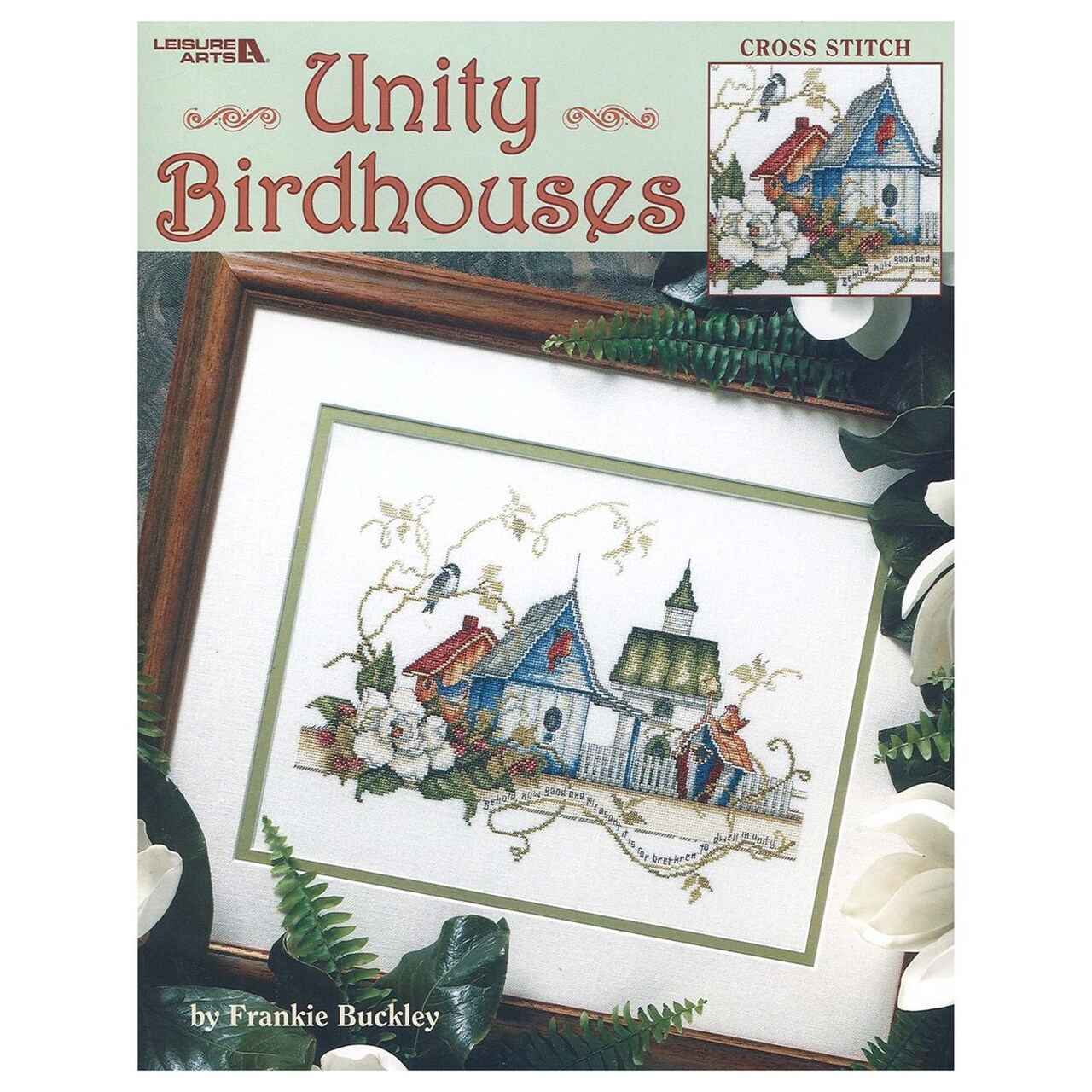 Leisure Arts Unity Birdhouses Cross Stitch Book, Cross Stitch Patterns, Books, Pattern Book, Design Books, Design Books